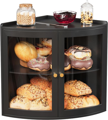 Bamboo corner bread - box, for