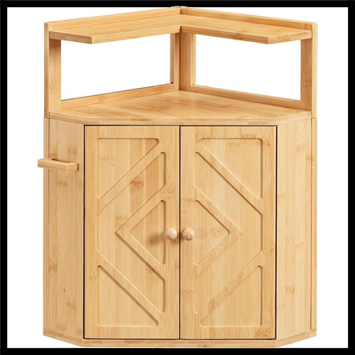 Corner bread box bamboo - bread,
