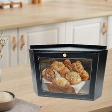 Corner Bread Box with Window