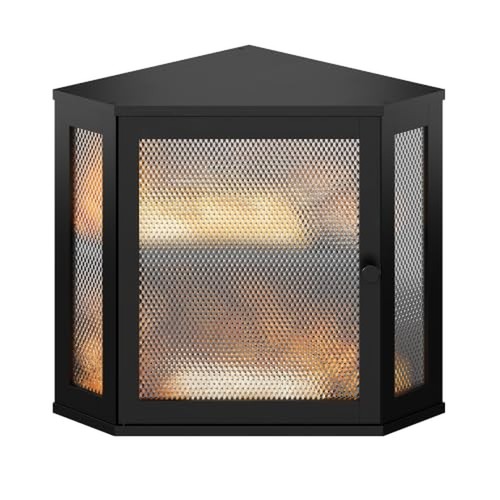 Black corner bread box - corner, box,