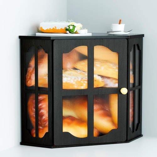 Corner bread box farmhouse - box,
