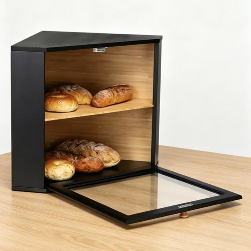 Corner bread box fixed - bread,