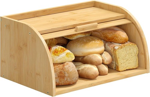 Bread box kitchen - bread, countertop