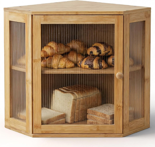 Corner bread box for - box,