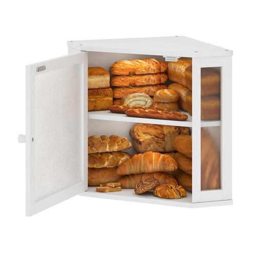 Corner bread box - bread, kitchen