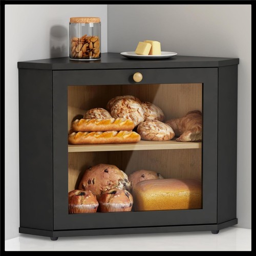 Corner bread box tier - box,