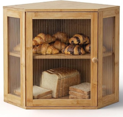 Corner bread box for - box,