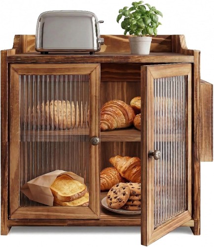 Farmhouse wooden bread - wooden,