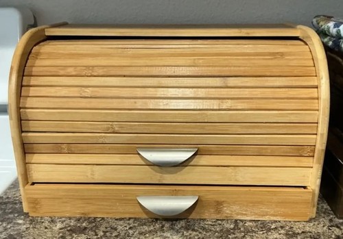 Bamboo bread box roll - bamboo,