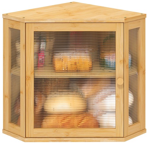 Corner bread box for - bread,