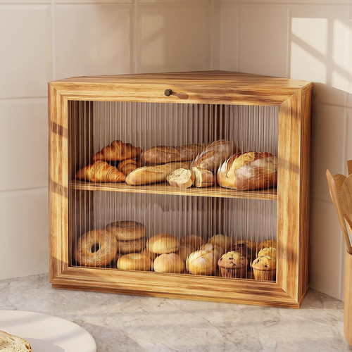 Corner bread box - bread,