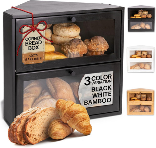 Corner bread box - bread, kitchen