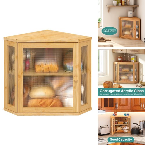 Viewcare corner bread box - bread,