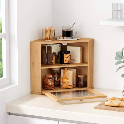 Tiers corner bamboo wood - tiers,