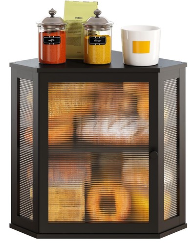 Corner bread box large - corner, box,