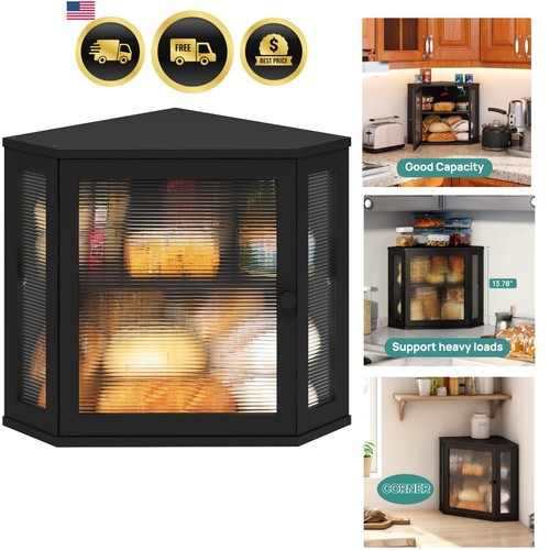 Corner bread box - box, for