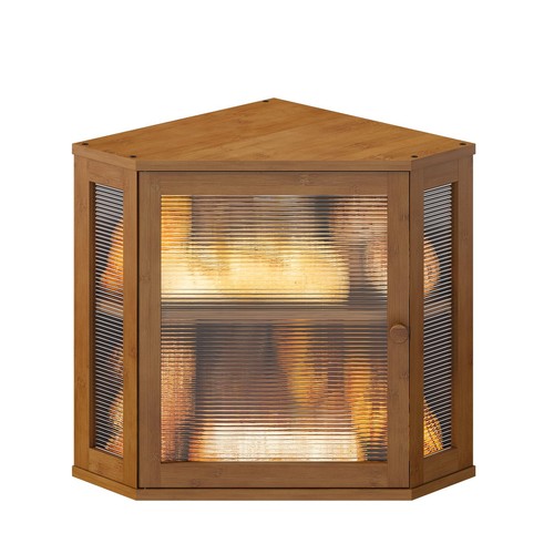 Corner bread box for kitchen - bread,