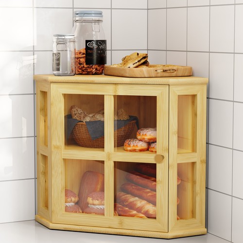 Corner bread box - bread,