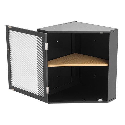 Corner bread box for kitchen - corner,